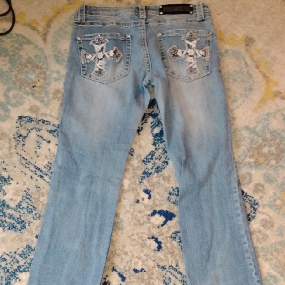 Chic Light Blue Women's Flare Jeans